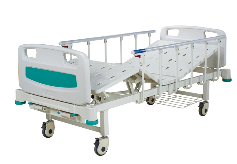 手動雙搖護(hù)理床ALK-AA201FBL