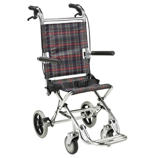铝合金看护型超轻便旅行轮椅ALK900L
