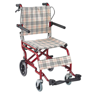 铝合金看护型超轻便旅行轮椅ALK901LAJ